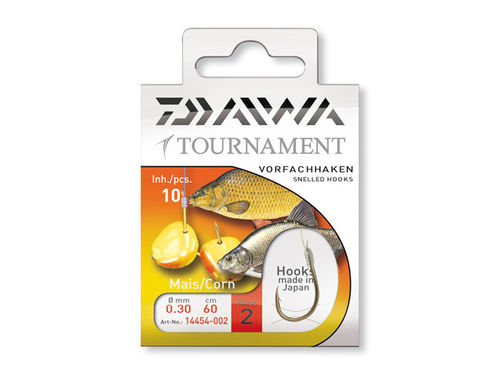 Daiwa Tournament Vorfachhaken Mais
