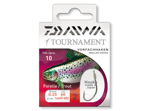 Daiwa Tournament Vorfachhaken Forellen