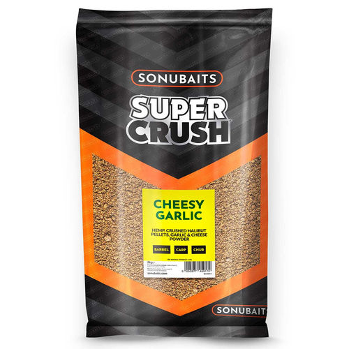 Sonubaits Super Crush Cheesy Garlic  Groundbait 2kg