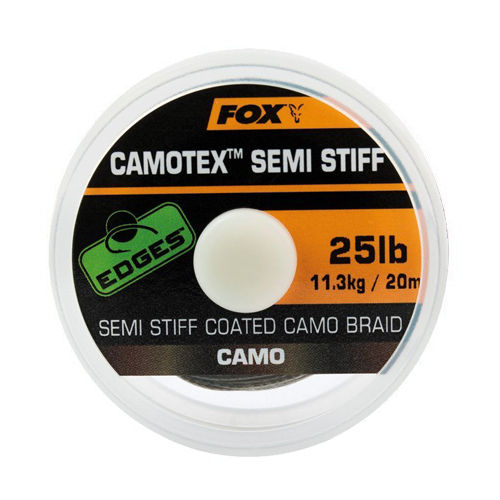 Fox EDGES™ Camotex™ Semi Stiff - Camo 20lb - 20m