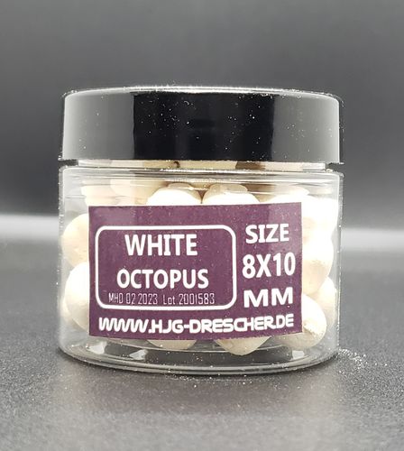 HJG GUM Wafter 8 x 10mm White Octopus