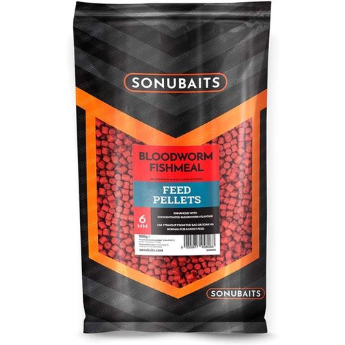 Sonubaits Feed Pellets 900g/6mm Bloodworm