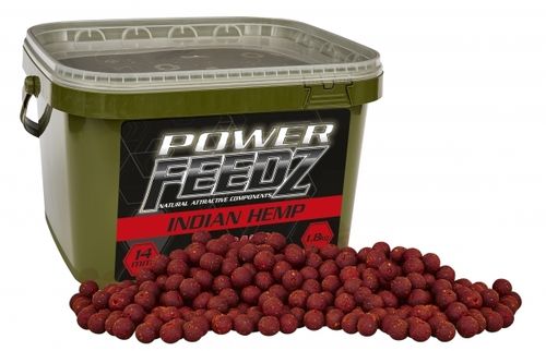 Power Feedz Indian Hemp Boilies 14mm 1.8kg